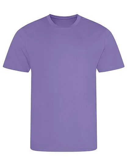 Just Cool Kurzarm-T-Shirt mit UV-Schutz für Kinder, Digital Lavender 12/13 (XL), JC001J