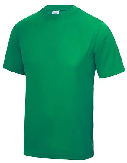 Just Cool Kurzarm-T-Shirt mit UV-Schutz für Kinder, Kelly Green 9/11 (L), JC001J