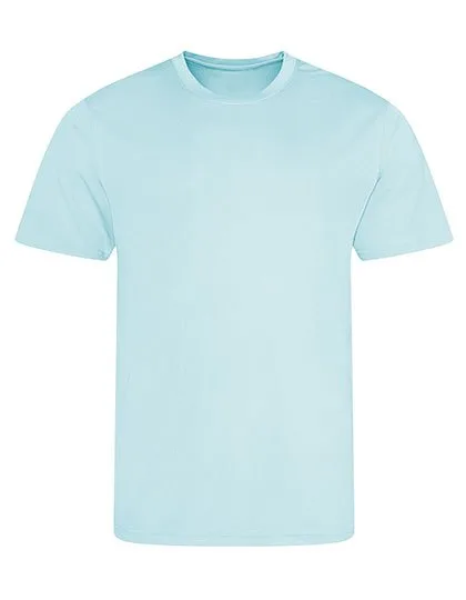 Just Cool Kurzarm-T-Shirt mit UV-Schutz für Kinder, Mint 7/8 (M), JC001J