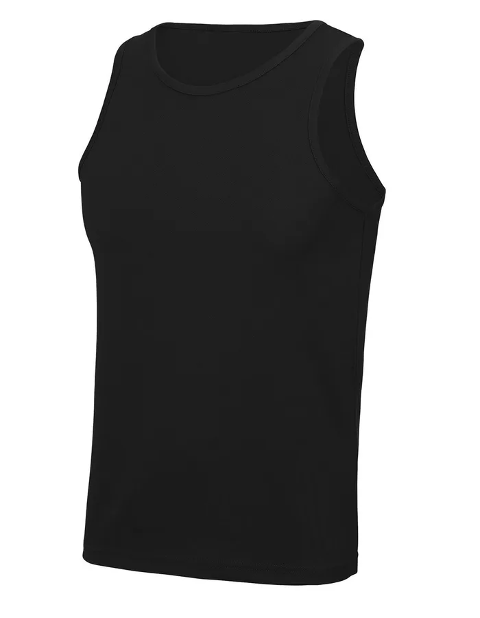Just Cool Ärmelloses Sportshirt mit Neoteric™-Gewebe, Jet Black L, JC007