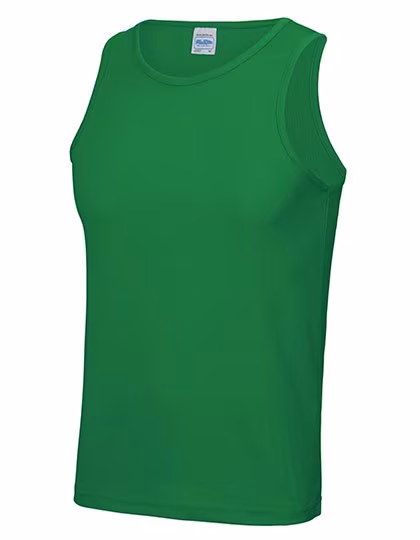 Just Cool Ärmelloses Sportshirt mit Neoteric™-Gewebe, Kelly Green XXL, JC007