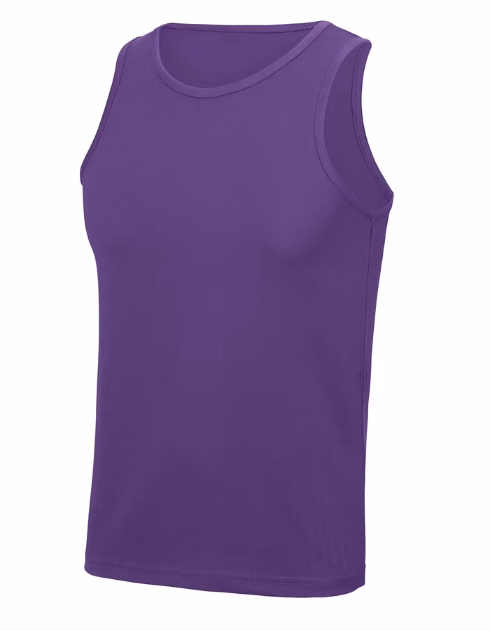 Just Cool Ärmelloses Sportshirt mit Neoteric™-Gewebe, Purple L, JC007