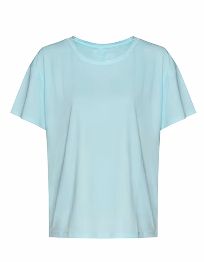 Just Cool T-Shirt with Open Back for Women, Mint S, JC013