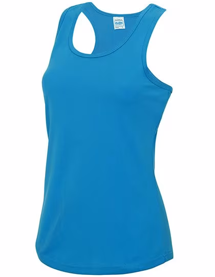 Just Cool Haut de sport sans manches avec dos nageur, Sapphire Blue XL, JC015