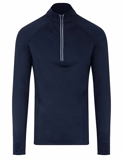 Just Cool Cool-Flex 1/2 Zip Top Silver Grey XXL (JC030)