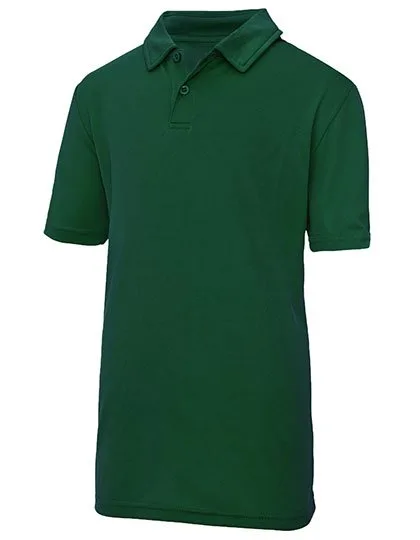 Just Cool Kurzarm-Poloshirt mit Feuchtigkeitsregulierung, Bottle Green 9/11 (L), JC040J