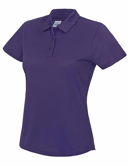 Just Cool Cooles Poloshirt mit Neoteric-Gewebe, Purple L, JC045