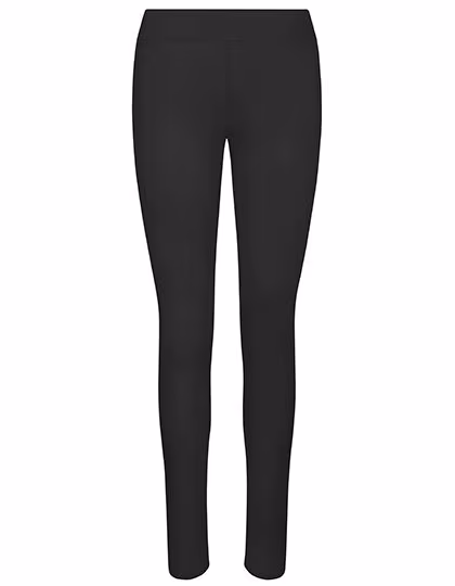 Just Cool Workout Leggings Slim Fit Nero da Donna, Jet Black XS, JC070