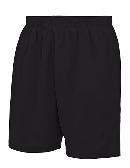 Just Cool Leichte Neoteric™ Sport-Shorts mit Tasche, Jet Black XS, JC080