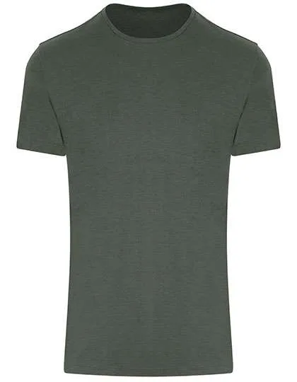 Just Cool Sportliches Urban Fitness T-Shirt Baumwollmix, Mineral Green M, JC110