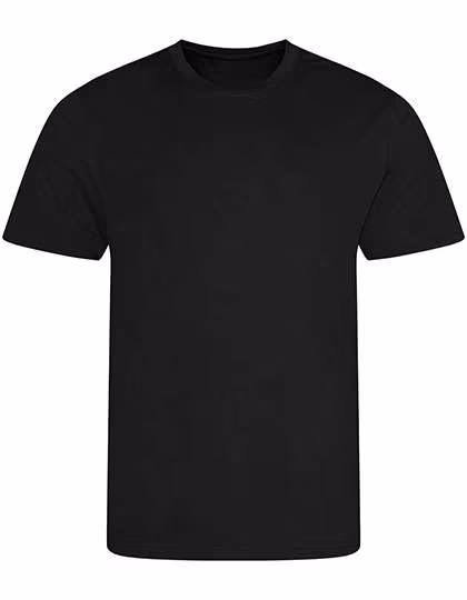 Just Cool Recycled Cool T-Shirt aus Polyester, Jet Black 3XL, JC201