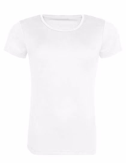 Just Cool T-Shirt Riciclato con Girocollo, Fire Red M, JC205