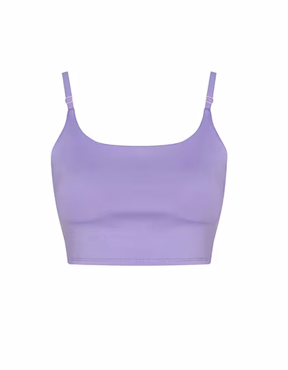 Just Cool Recycled Sports Bra with Slim Fit, Digital Lavender S, JC217