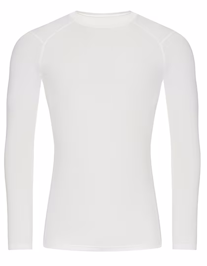 Just Cool Active Baselayer T-Shirt made of Recycled Material, Arctic White XS, JC232
