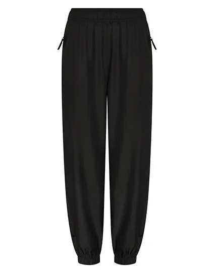 Just Cool Trackpants Attivi in Poliestere Riciclato, Jet Black M, JC281