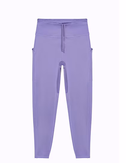 Just Cool Tech Leggings Riciclati con Tasche, Digital Lavender XS, JC287