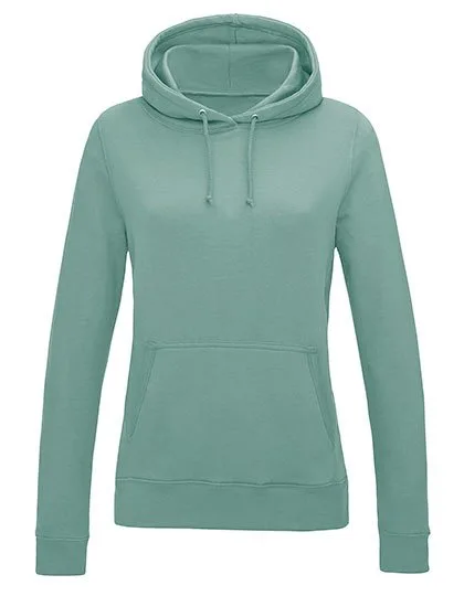 Just Hoods Women´s College Hoodie Dusty Green M (JH001F), JH001F