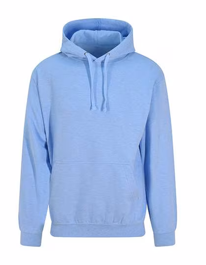 Just Hoods Surf Hoodie with Kangaroo Pocket and Hood, Surf Blue XS, JH017