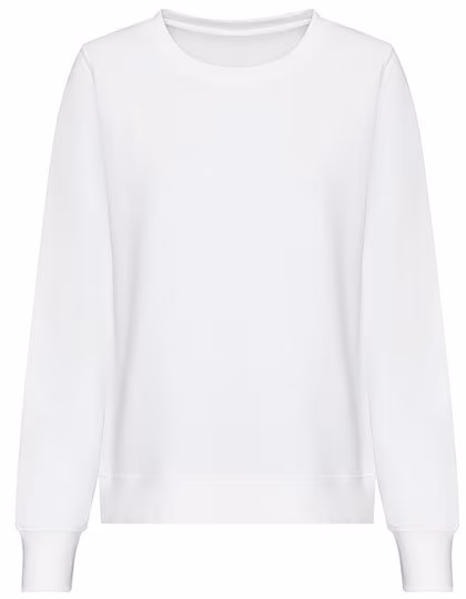 Just Hoods Sweatshirt mit Rundhalsausschnitt für Damen, Dusty Green M, JH030F