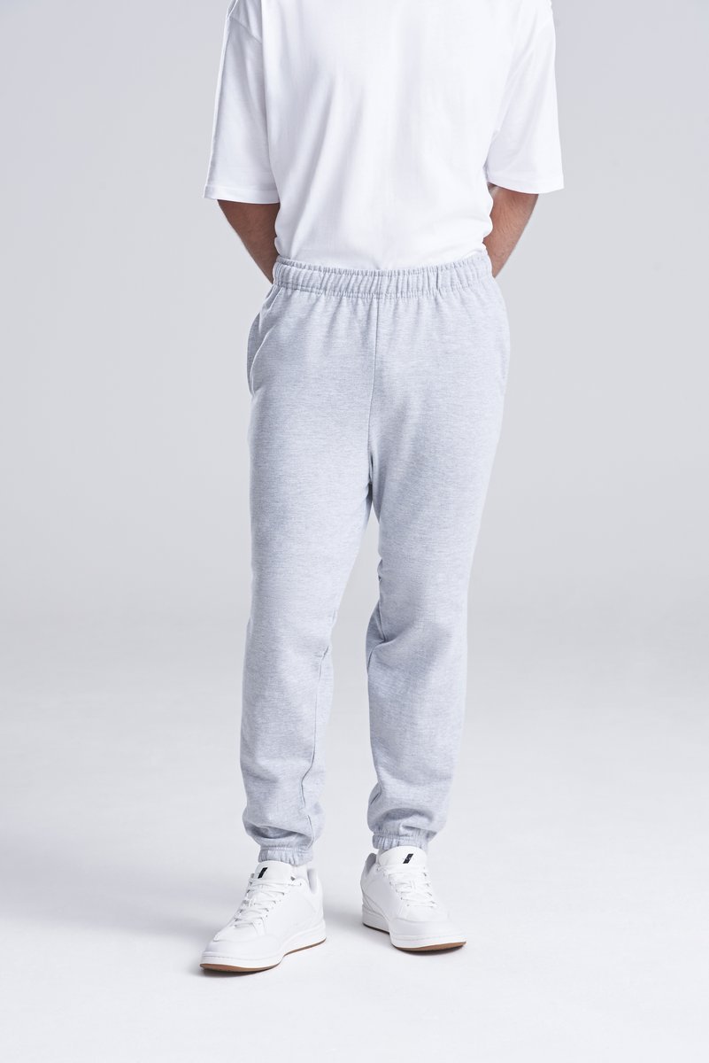 Just Hoods College Cuffed Jogpants aus Baumwolle, Deep Black S, JH072
