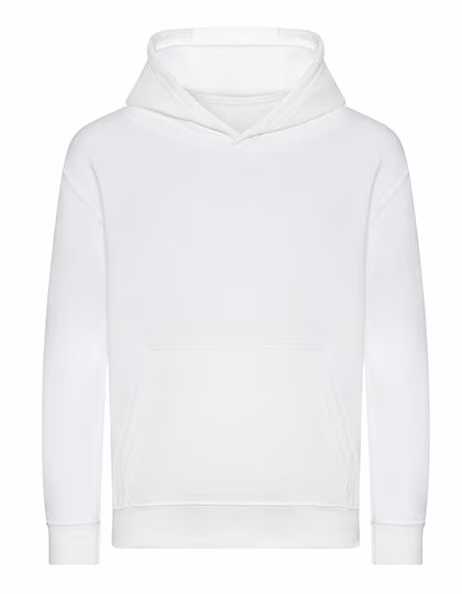 Just Hoods Felpa con cappuccio in Cotone Biologico con Tasca a Marsupio per Bambini, Burgundy 3/4 (XS), JH201K