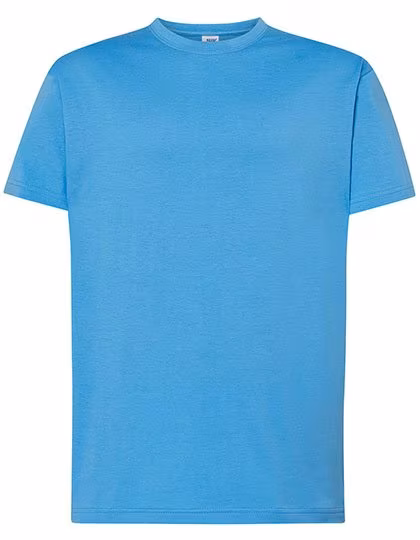 JHK Regular T-Shirt aus 100% Baumwolle, Azure XXL, JHK150