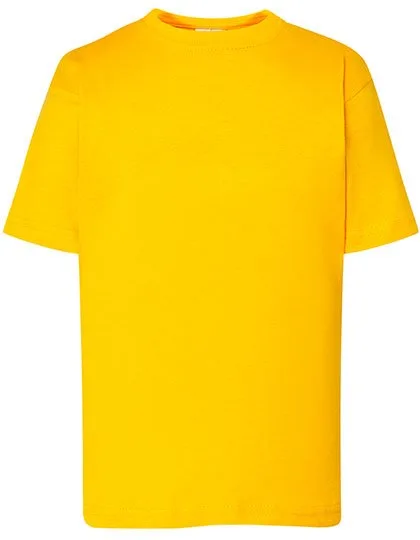 JHK T-Shirt aus Baumwolle, Oeko-Tex für Kinder, Gold 9/11, JHK150K