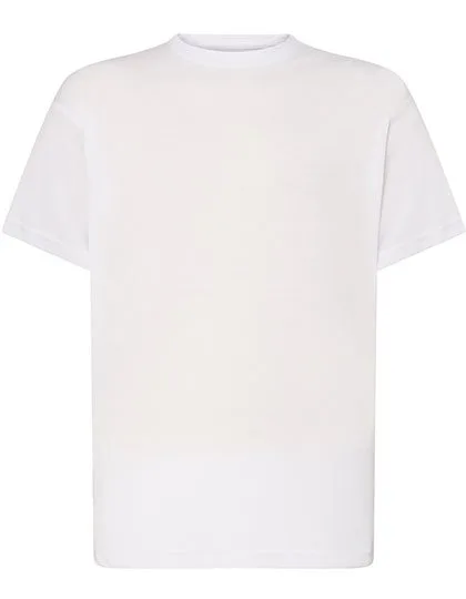 JHK Männer Sublimations T-Shirt Weiß 150 g/m², Subli White XS, JHK150SB