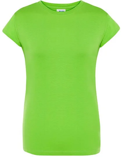 JHK Ladies´ Regular Comfort T-Shirt Lime M (JHK152), JHK152