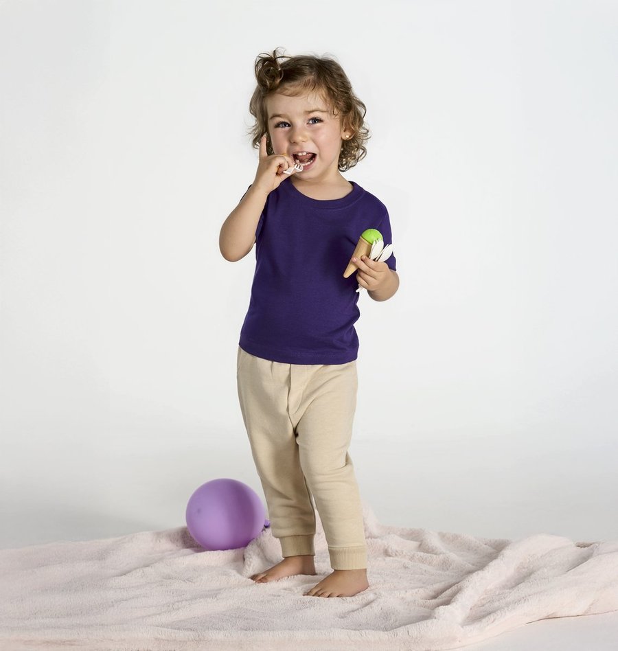 JHK Baby T-Shirt mit Knöpfen, Baumwolle, Black 0 Jahre, JHK153K