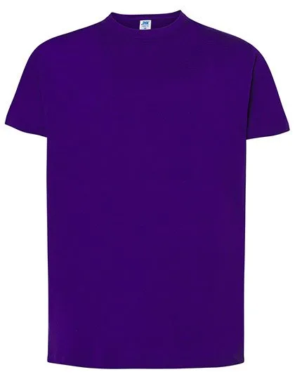 JHK Regular Premium T-Shirt aus 100% Baumwolle, Purple XS, JHK190