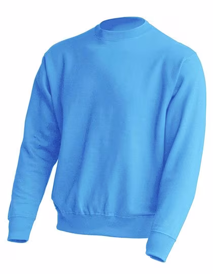 JHK Crew Neck Sweatshirt aus Baumwolle-Polyester, Sky XXL, JHK320