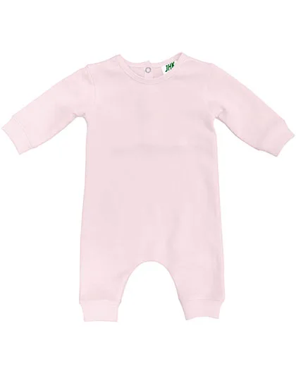 JHK Baby Langarm-Playsuit 2023 Kollektion, Pink 9 Monate, JHK325