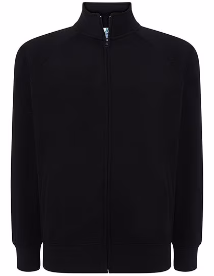 JHK Felpa Full-Zip con Maniche Raglan, Cardinal L, JHK401