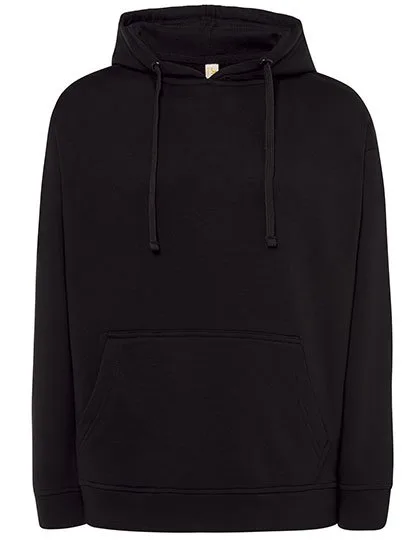 JHK Kapuzen-Sweatshirt mit Kängurutasche, Black 3XL, JHK421