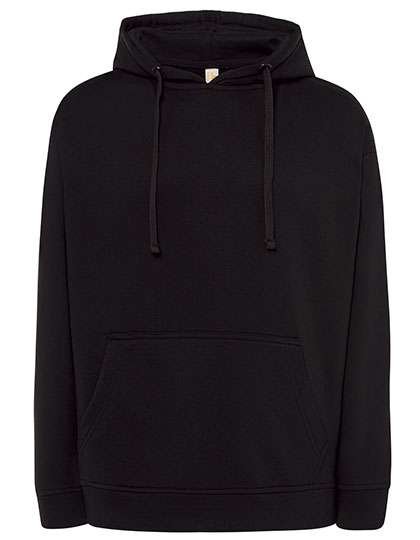 JHK Kapuzen-Sweatshirt mit Kängurutasche, Black XS, JHK424