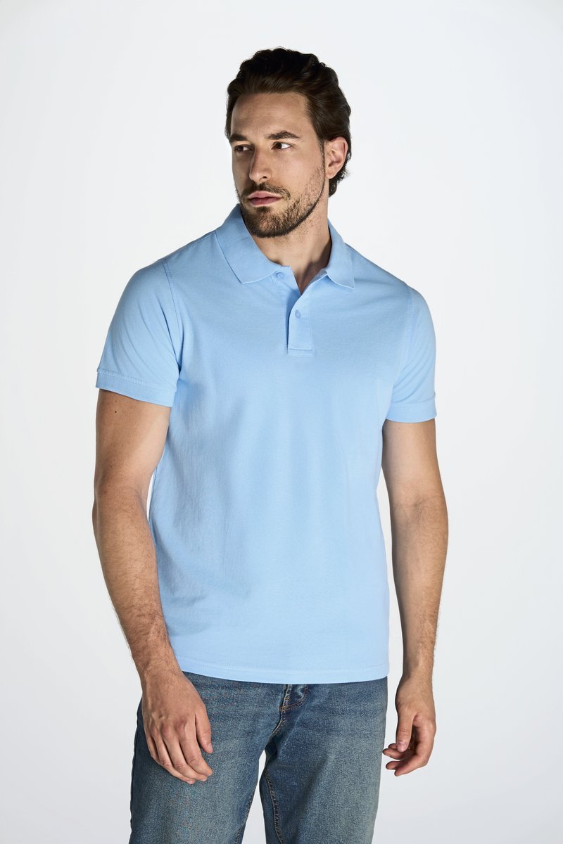 JHK Poloshirt Regular Fit Piqué für Herren, Royal Blue 3XL, JHK510