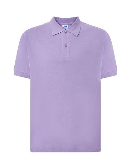 JHK Poloshirt Regular Fit Piqué für Herren, Lavender XXL, JHK510