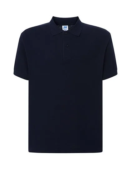 JHK Poloshirt Regular Fit Piqué für Herren, Navy S, JHK510