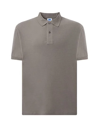 JHK Poloshirt Regular Fit Piqué für Herren, Zinc XS, JHK510