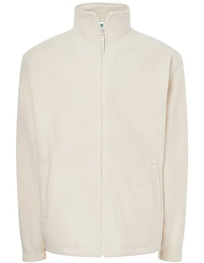 JHK Fleecejacke mit Antipilling-Behandlung für Herren, Off White L, JHK800