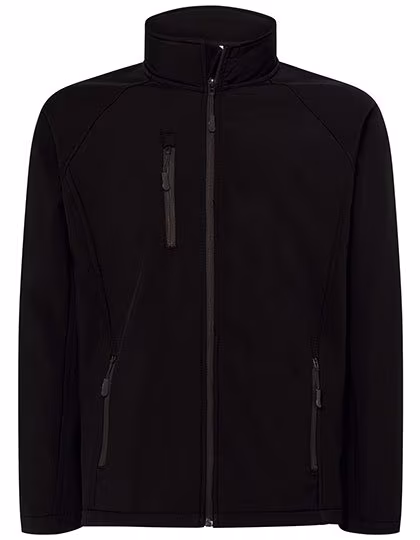 JHK Drei-lagige Softshell-Jacke mit Fleece-Futter, Graphite M, JHK832