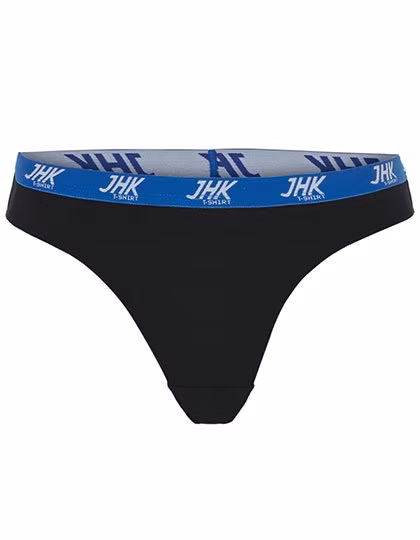 JHK Briefs 3-Pack Cotton Elastane for Women, Black XS, JHK902