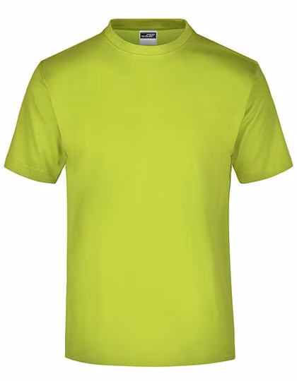 James&Nicholson T-Shirt Girocollo in Cotone, White S, JN001