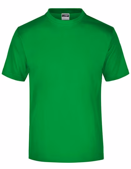 James&Nicholson Rundhals T-Shirt aus Baumwolle, Fern Green M, JN001