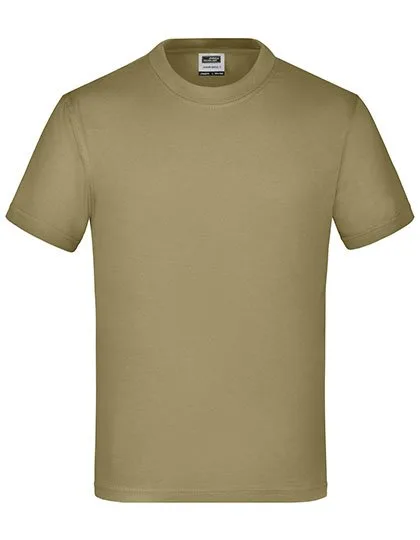 James&Nicholson Junior Basic-T Khaki XS (98/104) (JN019), JN019