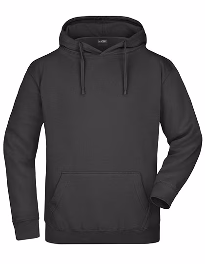 James&Nicholson Kapuzensweat "Heavy Hoodie 2023" Baumwolle-Polyester, Graphite (Solid) XL, JN047