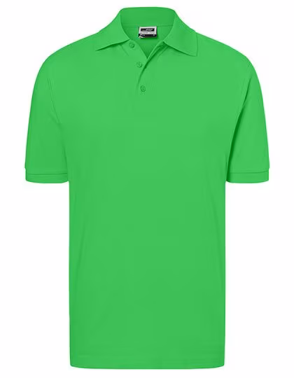 James&Nicholson Classic Polo made of Piqué Quality, Lime Green L, JN070