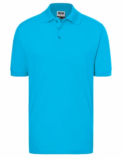James&Nicholson Classic Polo made of Piqué Quality, Pacific L, JN070