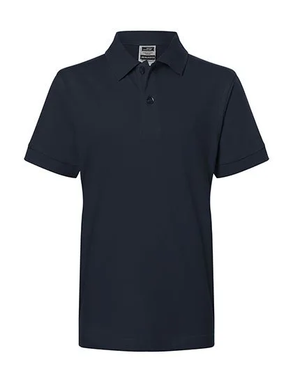 James&Nicholson Junior Classic Polo Navy L (134/140) (JN070K), JN070K